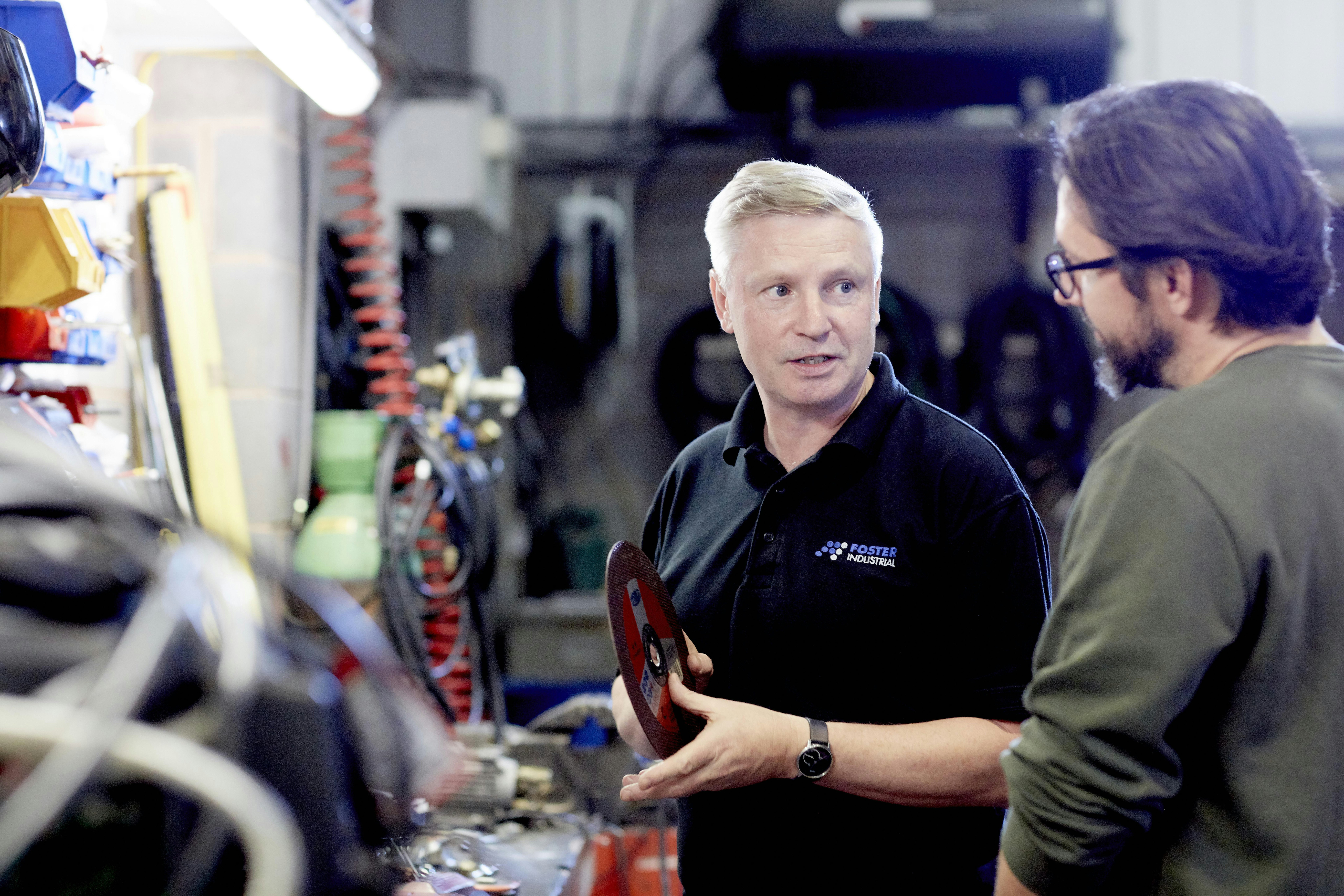 Richard and photographer