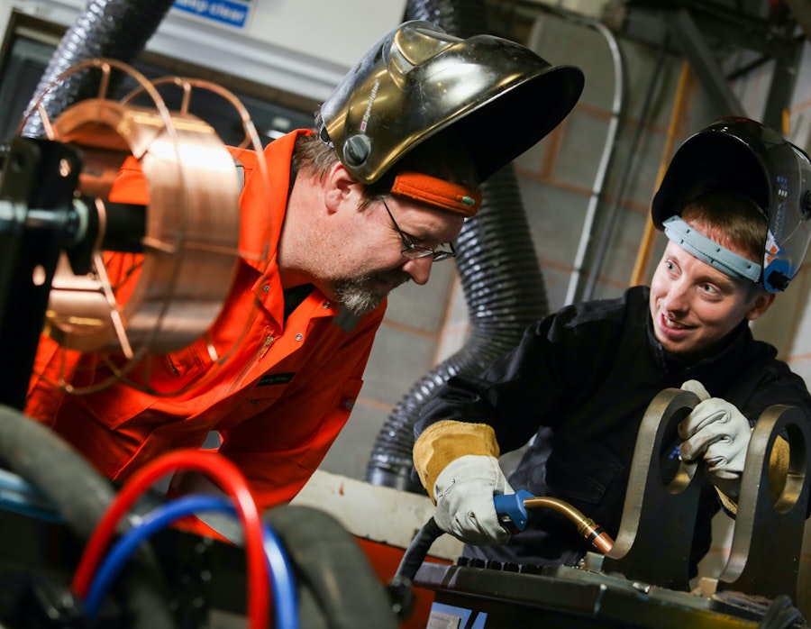 Welding efficiency